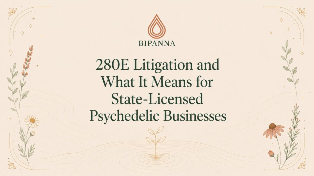 280E Litigation and What It Means for State-Licensed Psychedelic Businesses